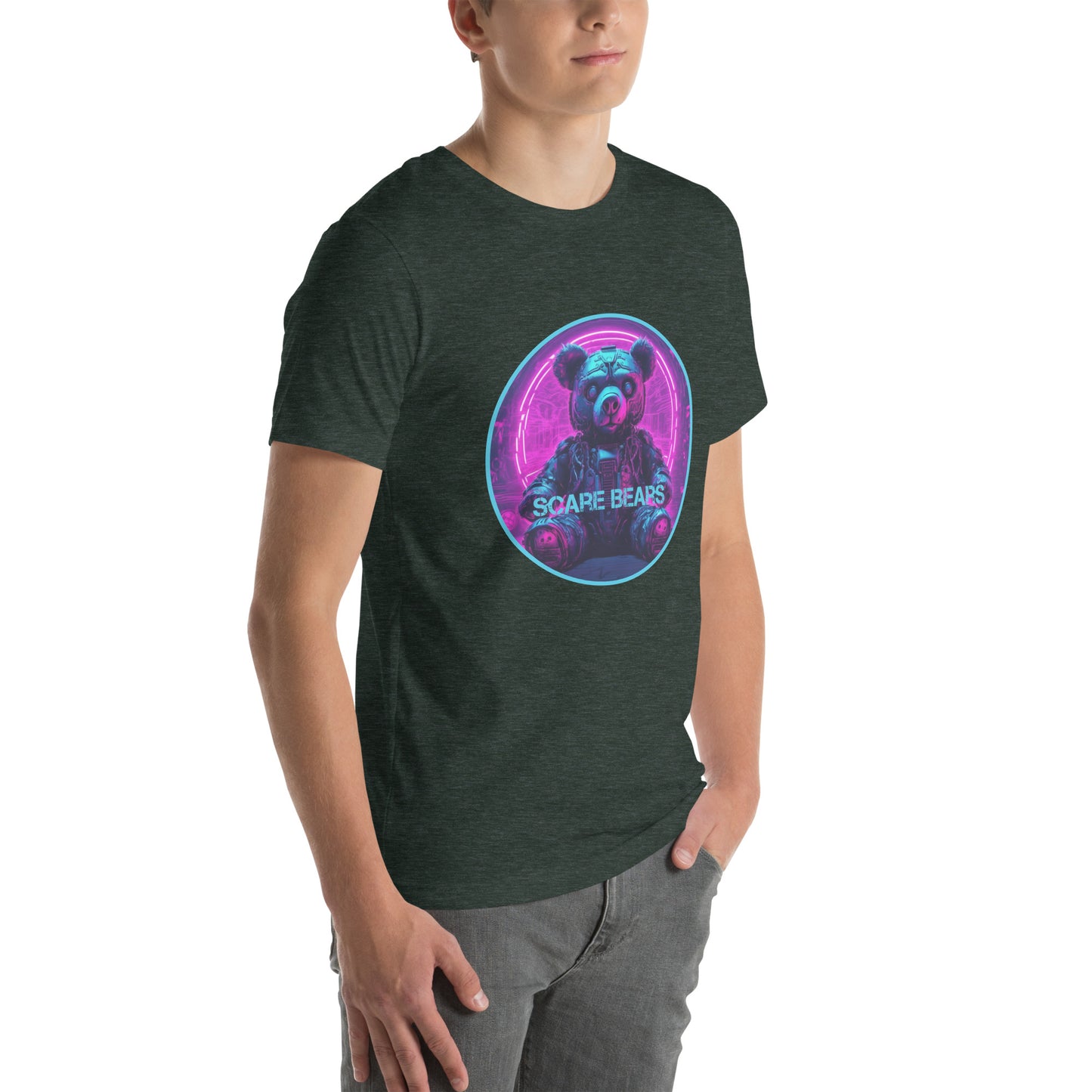 Scare Bears Grizzly Unisex t-shirt